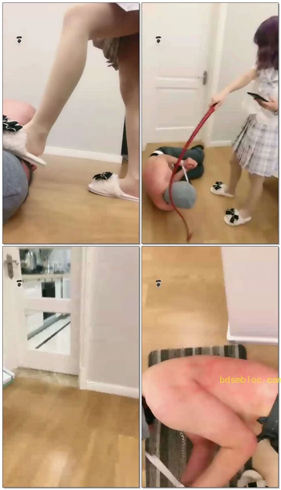 【Vinnie维妮】暴虐偷我鞋的猥琐男变态