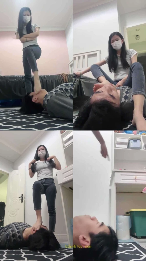 【樱木花椒】脚耳光调教