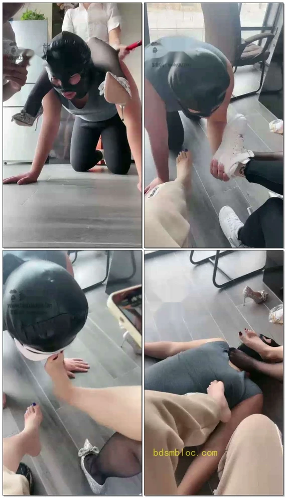 【肆琪】三主调教贱狗