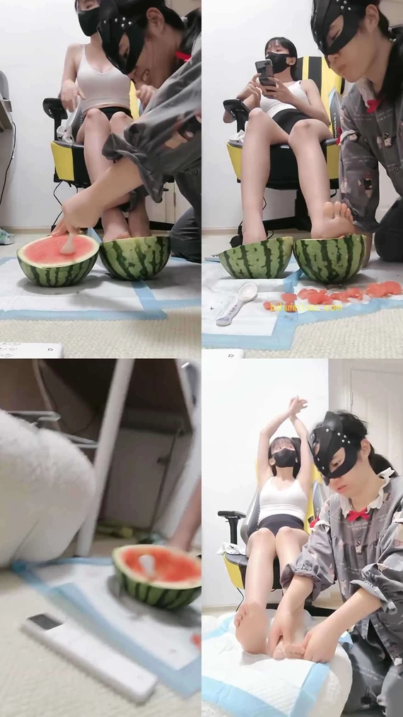 【暴力美学】母畜-脚踩榨汁喂食
