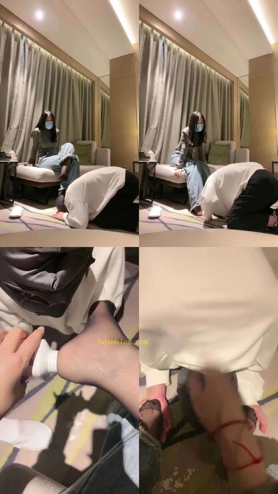 【榕S】御姐黑丝诱惑-碾压喂食/踩狗头狗脖子