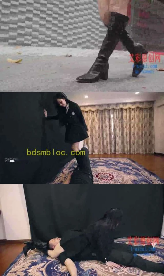 【星奈】长筒靴 暴踩跟踪狂