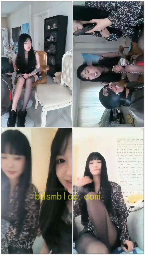 【安晴Baby】和闺蜜携手扇耳光
