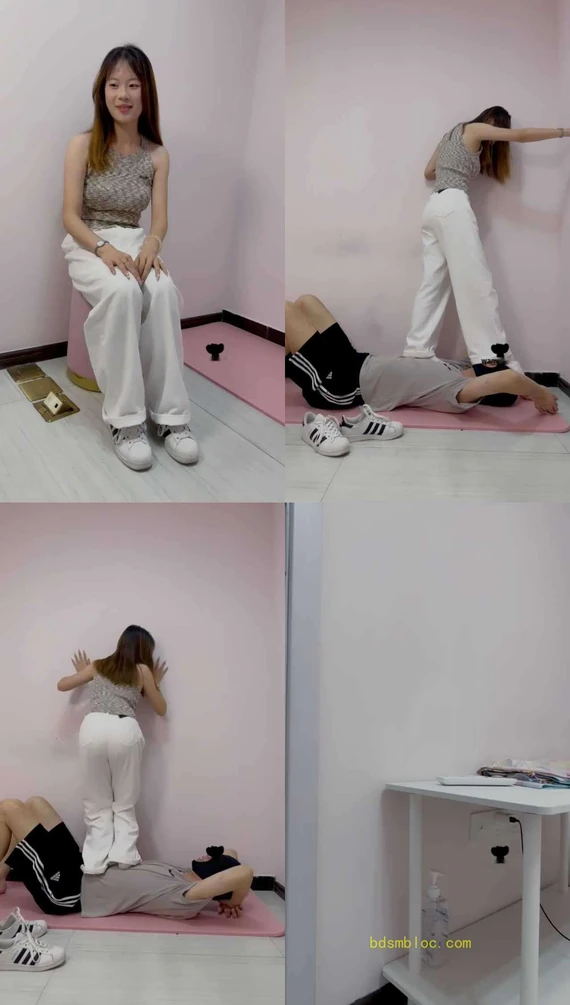 【狗哥】开发健身女神-小白鞋棉袜-窒息/踩踏