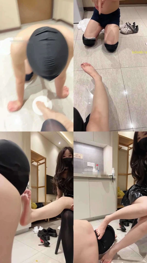 【宅女大人】脚喂食