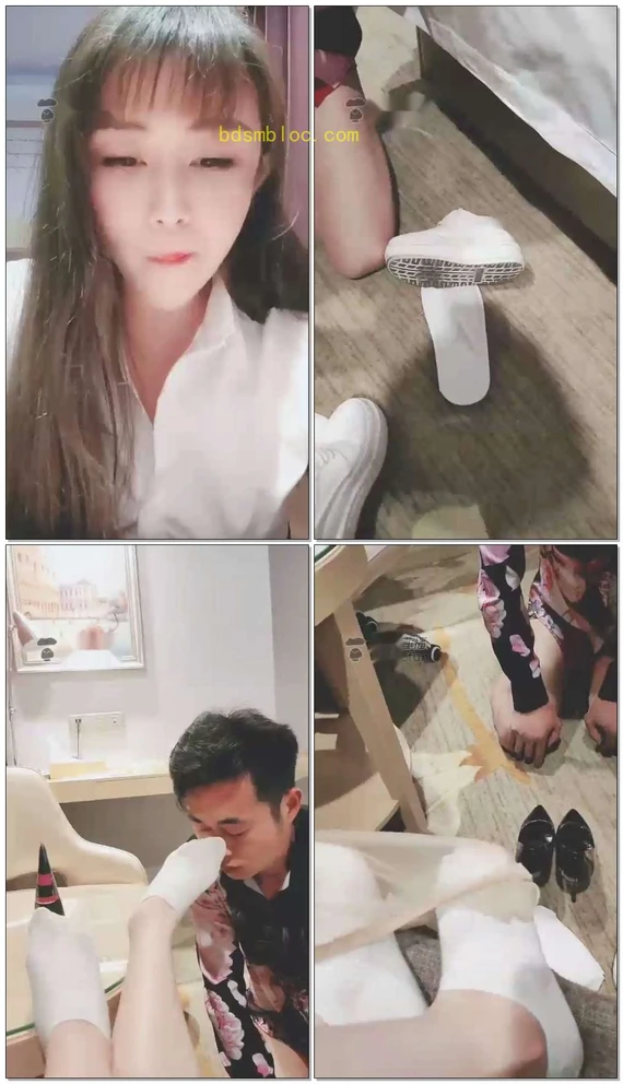 【豆爷S】白鞋白袜酒店调狗（一）