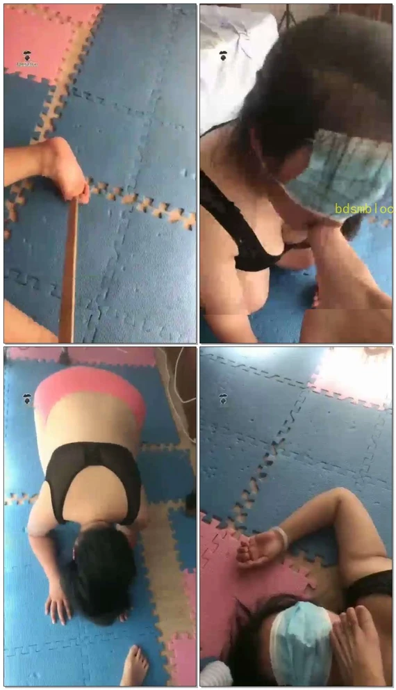 【一纸旧人香】母狗，强制圣水，教育，全身踩踏，暴力耳光