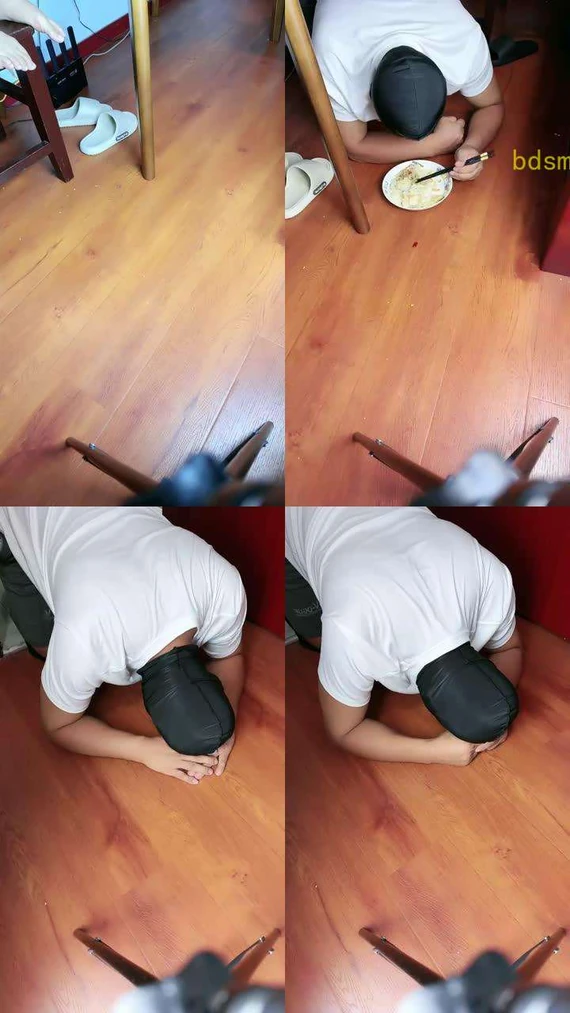 【语小心】圈养奴脚下喂食