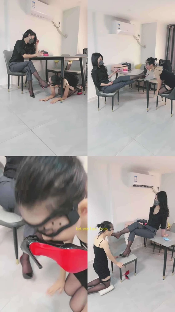 【爱神】女大学生犯贱-ol无底线羞辱/吃浓痰/踢踹