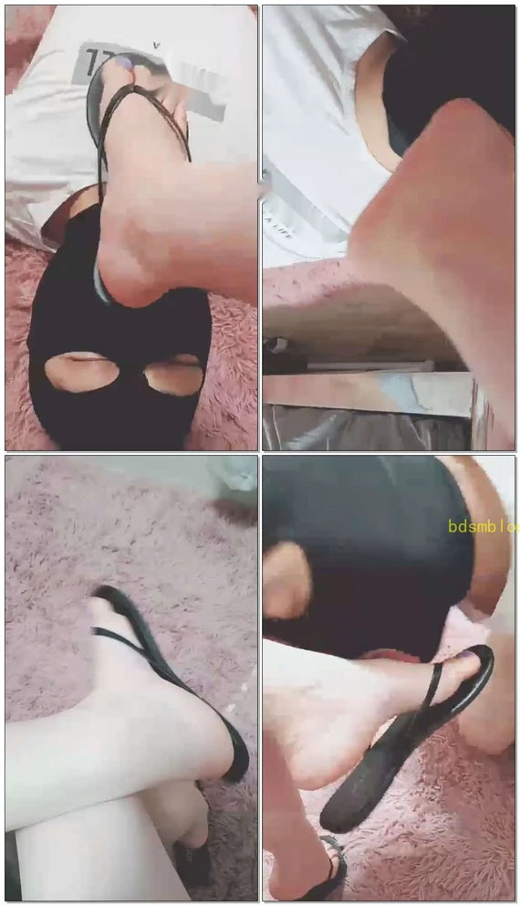 【夏啉】舔人字拖鞋底，深暖