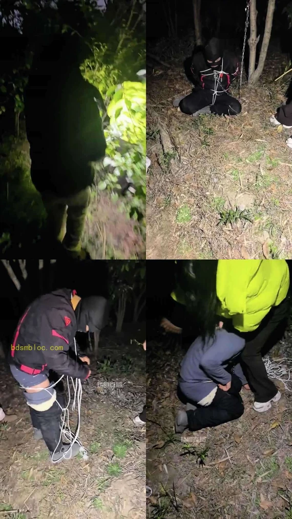【梦梦女王】芝芝女王，梦梦女王，户外两个妈妈捆绑圣水殴