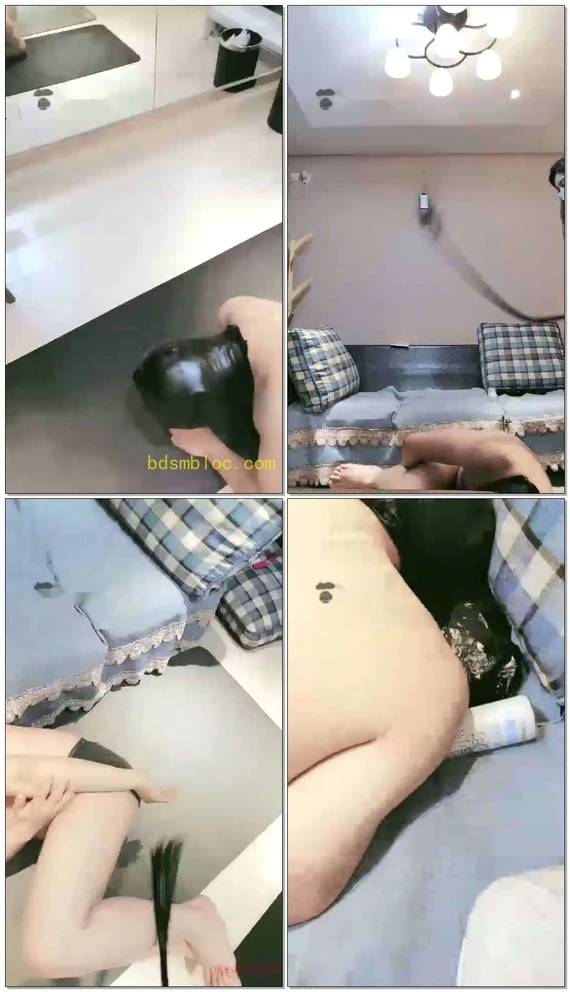 【羽唯女神】鞭打，遛狗，舔脚