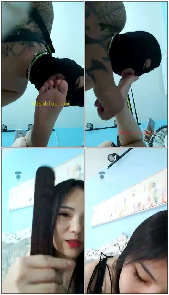 【蕊闻女神】脚丫痒了给我好好舔