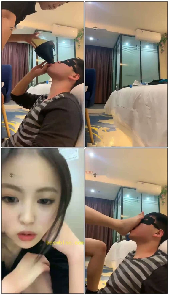 【祖儿s】痰盂，耳光专场【续】圣水+痰+鼻涕