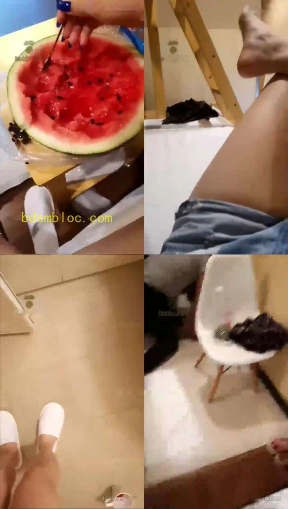 【上海纯均】脚喂食西瓜，圣水拌西瓜汁【53分钟】【普清】