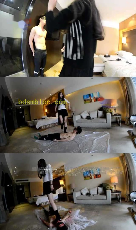 【奴隶岛】女神暴力踢踹碰瓷狗