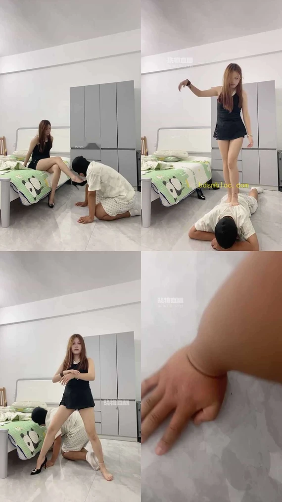 【泡泡s】爬进来看主人调狗深喉插烂狗嘴