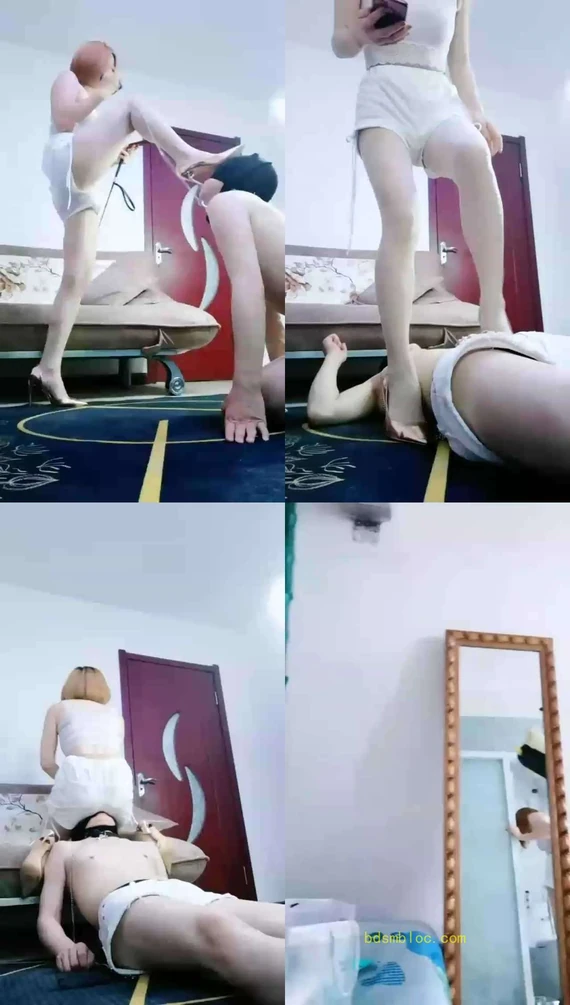 【沈阳予】踩踏腿绞坐脸喝圣水舔食姨妈巾