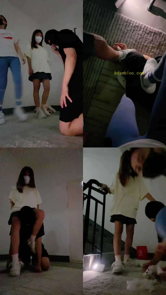 【小妮S】素人双S-耳光/臭袜子堆脸/舔脏鞋/磕头膜拜
