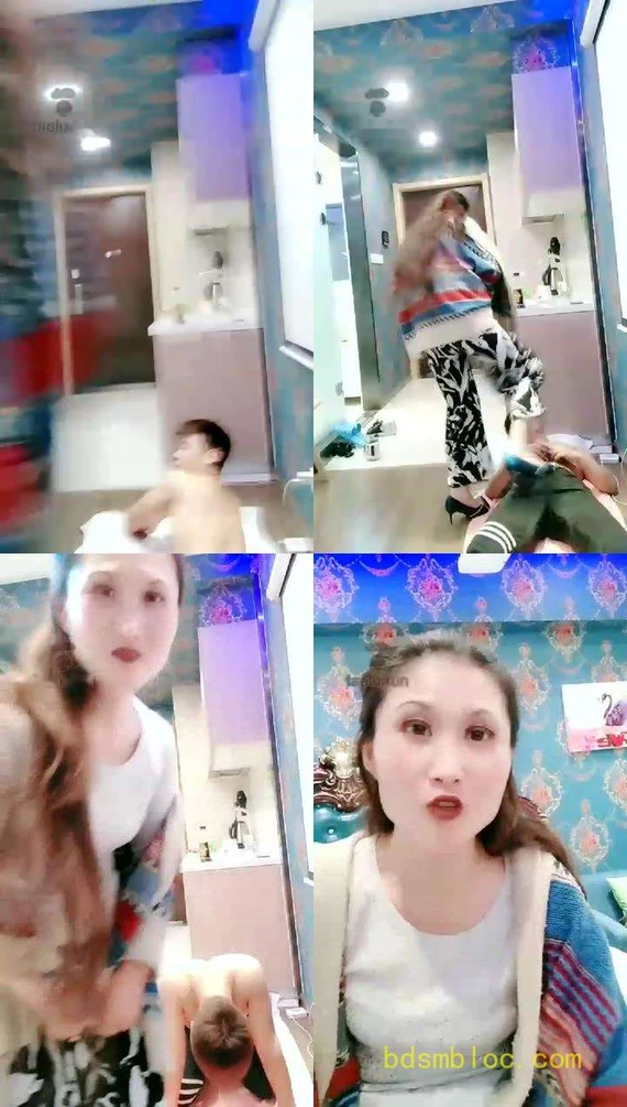 【高冷范狠毒奶奶】收拾不听话的小奶狗