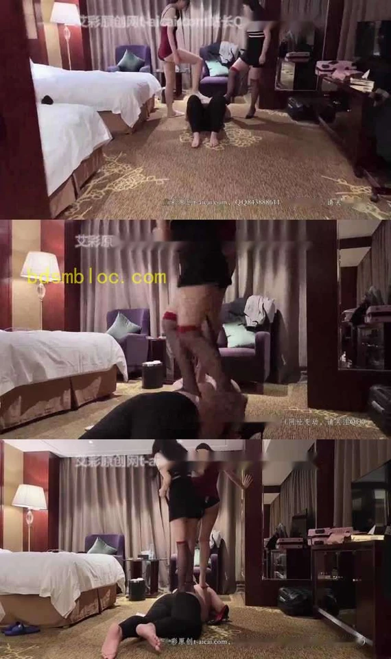 【未知女主】180女王S 42码大脚 踩踏贱狗