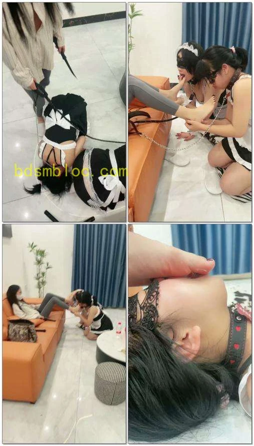 【尤黎s】女幕教女幕如何成为狗，奴下奴脚耳光