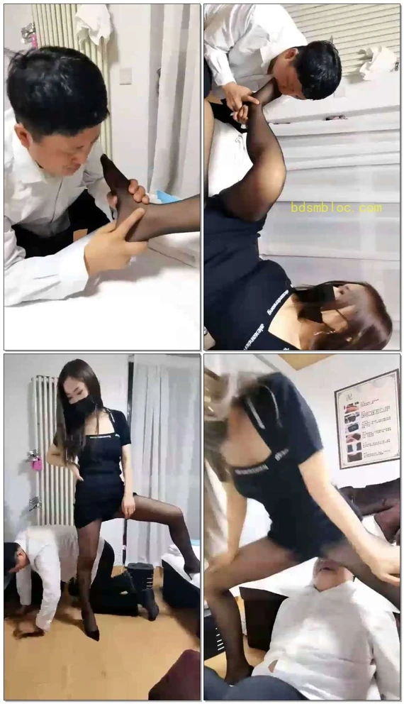 【如意小主】带狗子来足疗店按脚尝试开发技师