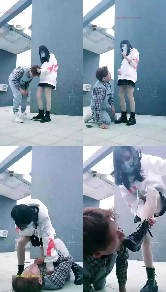 【阿月】户外不良阿月欺负学长小秋