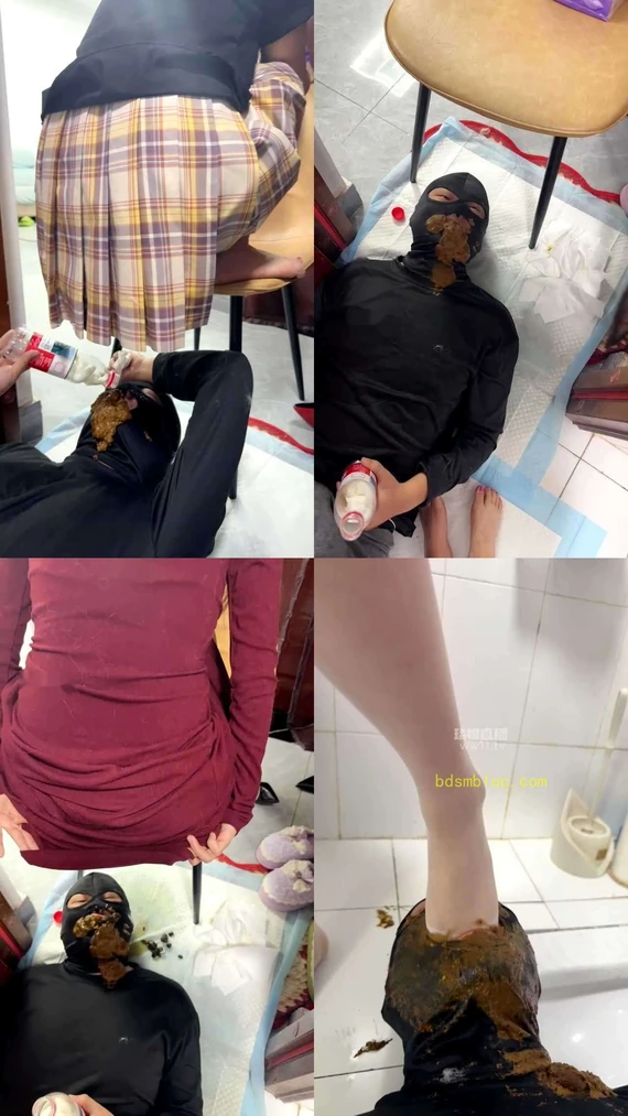 【桃欣大女主】厕主糖糖s，桃欣大女主，挑战黄金完食