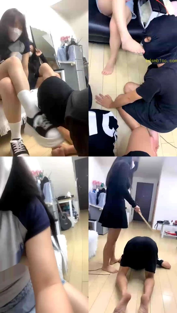 【婉婉s】首次调教，玩弄小狗无法自拔
