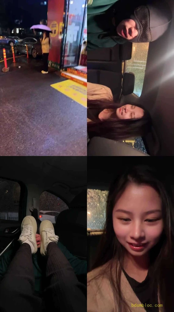 【素人挖掘机】雨天开发小姐姐羞涩调