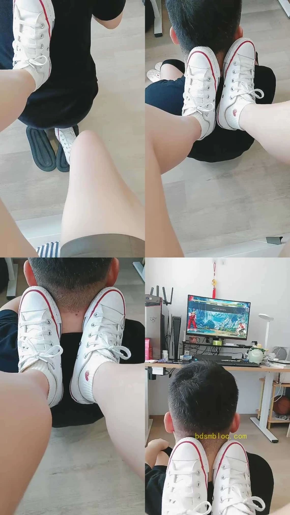 【陌初大人】帆布鞋白袜踩哥哥