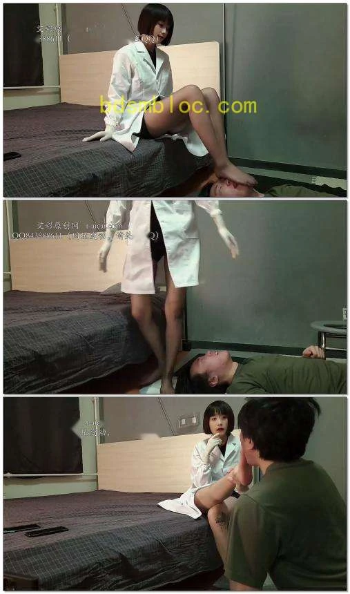 【航儿】护士装黑丝跳踩脸脚趾揪舌头