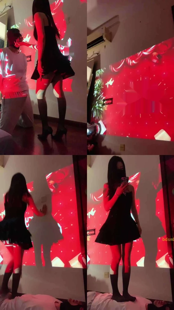 【宝爷】骑马爬行/黑丝高跟全体重踩/提档/掐乳