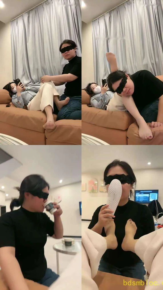【辣吃多的辣姐s】日常伺候母狗奶子按脚