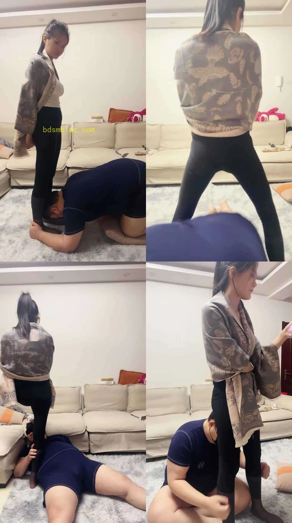 【埋汰】高贵少妇-黑丝骑马踩虐
