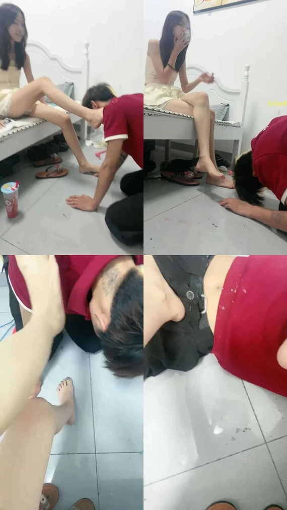 【小雅s】主人第一次调狗爬进来看