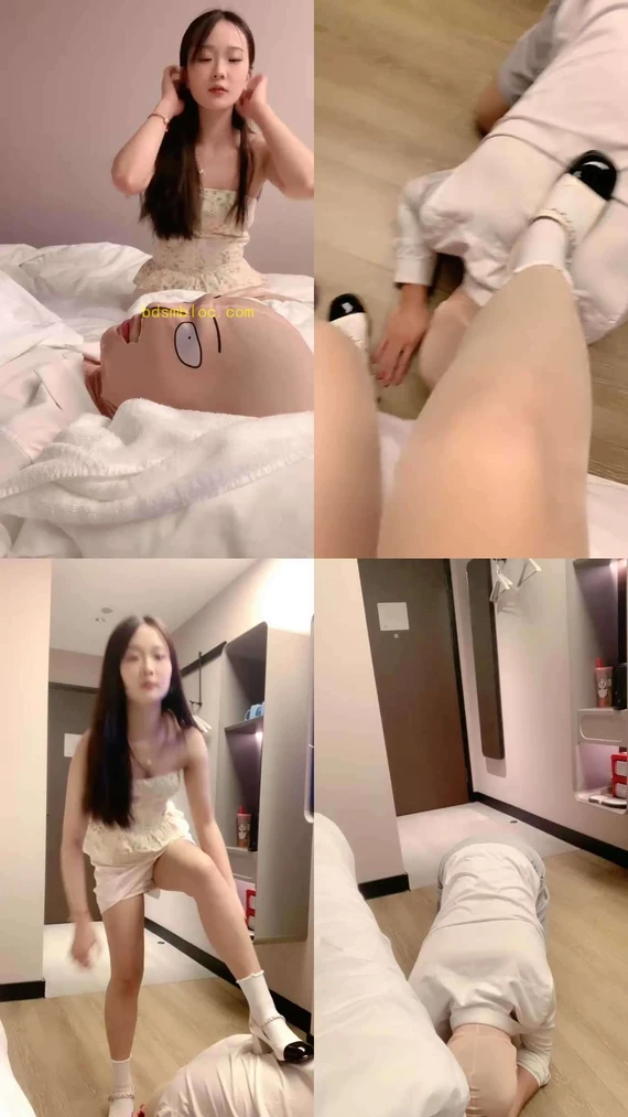 【腓腓】拉丝口水浓痰喂/跪舔皮鞋白袜/骑马转胯