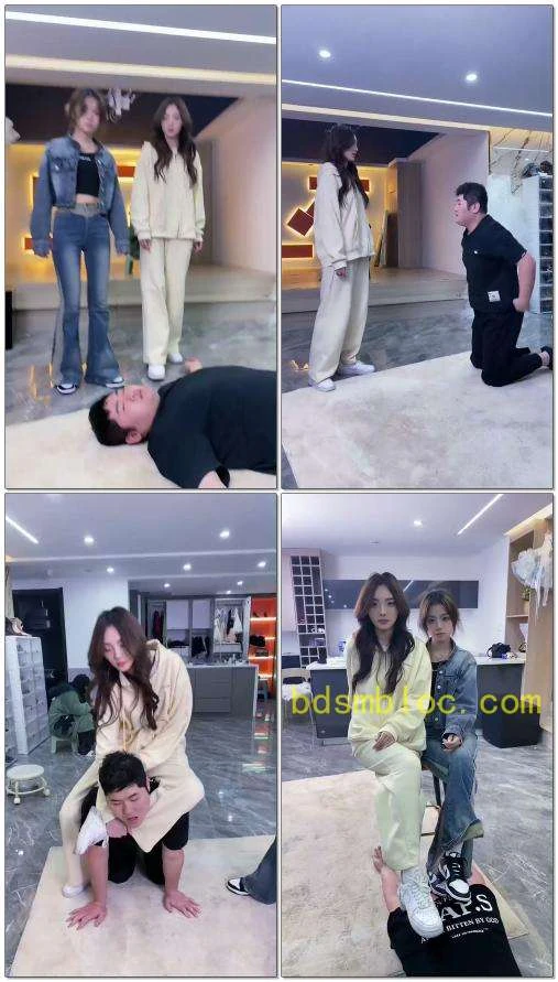 【麋鹿银儿】顶级寒夕老师带顶级美女调教