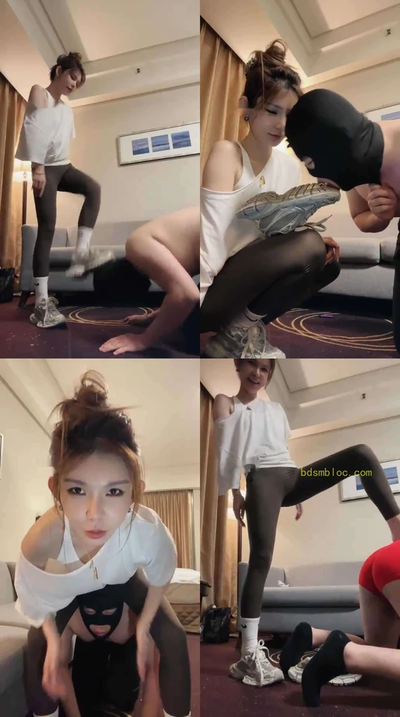 【欣妍】调教开发脚奴