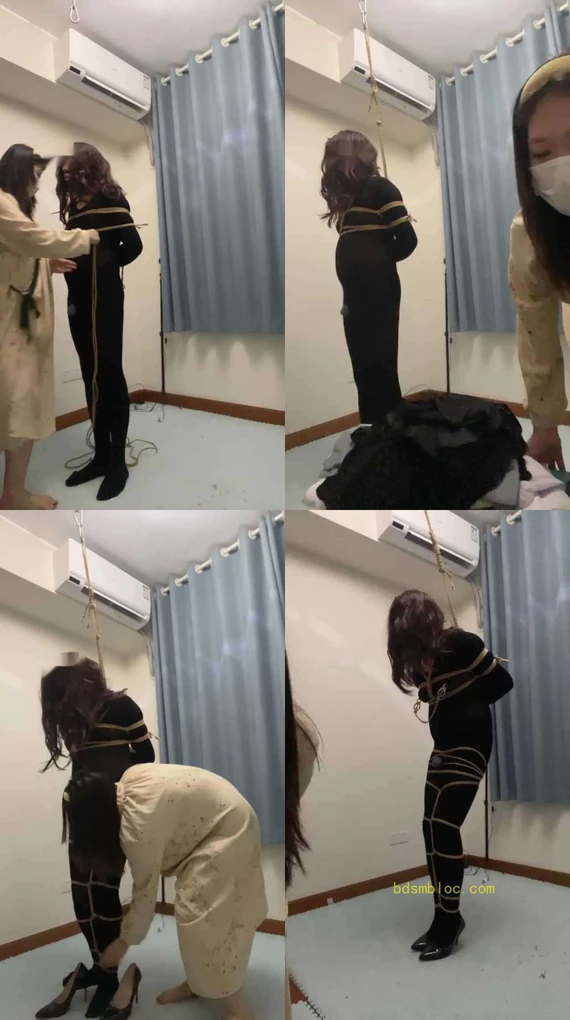【月亮】五花大绑吊绑CD奴