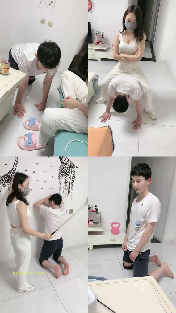 【蜜糖情侣】骑马/运动鞋全体重踩踏/鞭打转胯