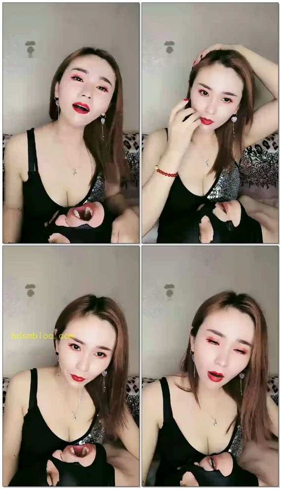 【楚琪S】口喂食，羞辱诱惑场，太刺激！