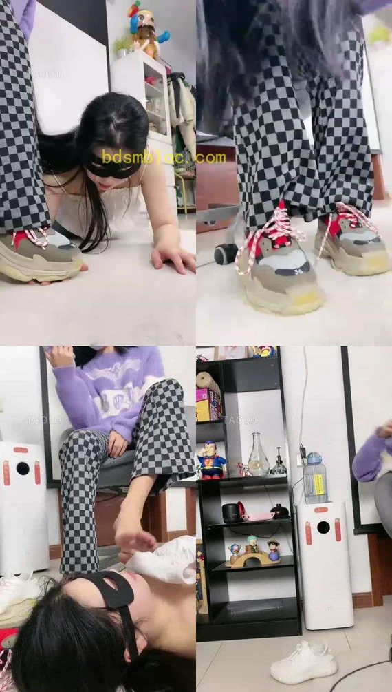 【美离子】开发新母狗舌头超软