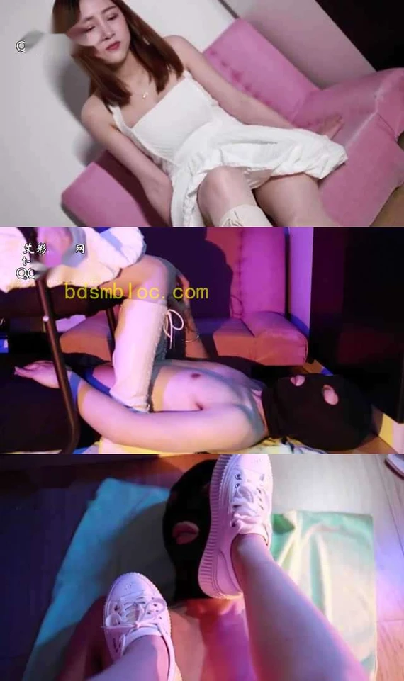 【黑丝诱惑】【沐沐】素女沐沐踩在奴身上换小白鞋