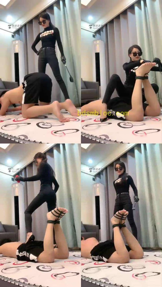 【苏老师苏曼S】惩罚骚糖糖滴蜡鞭打捆绑打狗