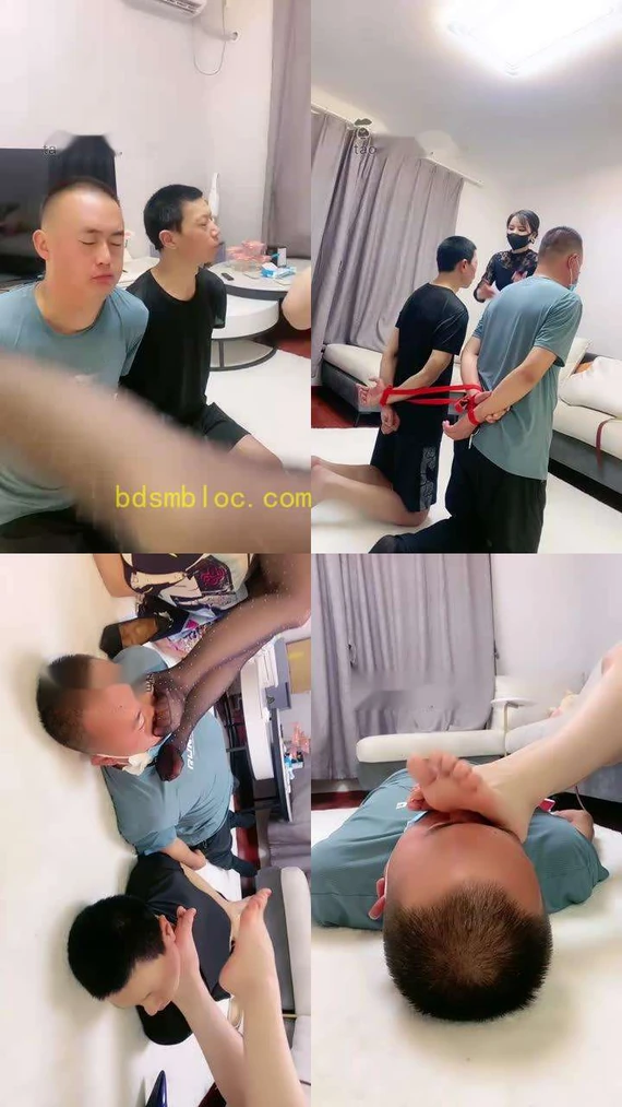 【楠楠大大】捆绑父子狗双S群殴