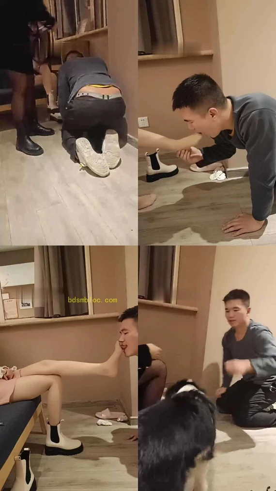 【重庆男神】两精神小妹暴打男神【双视角版】