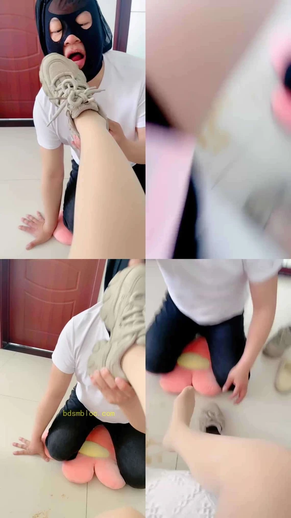 【芥末三三】老爹鞋踩踏喂食贱奴