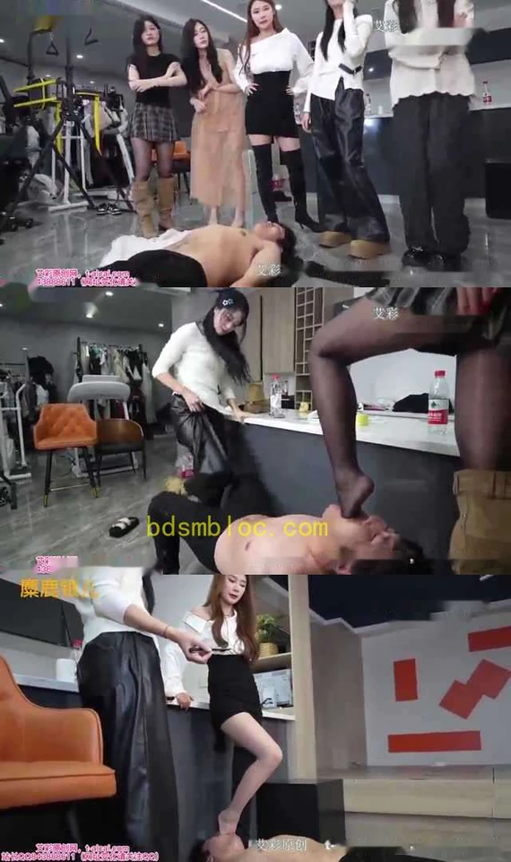 【麋鹿银儿】呕吐反胃级别五女S脚深喉全体重深喉